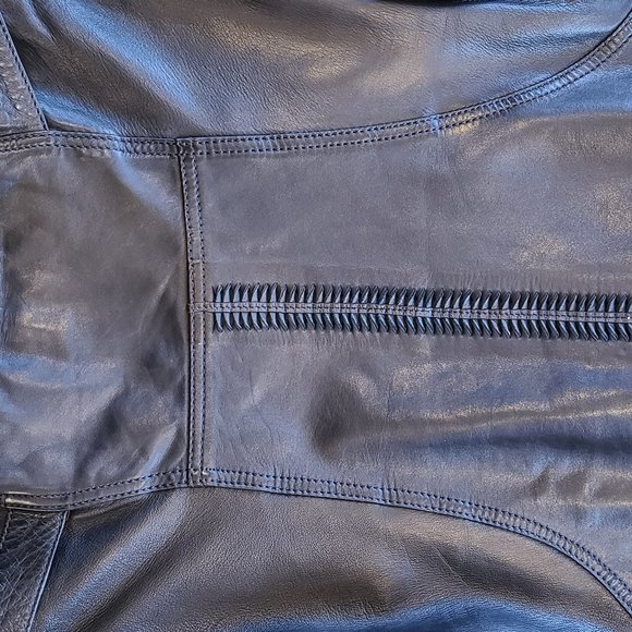 Diesel Racer Style Leather Jacket - Picture 4 of 7